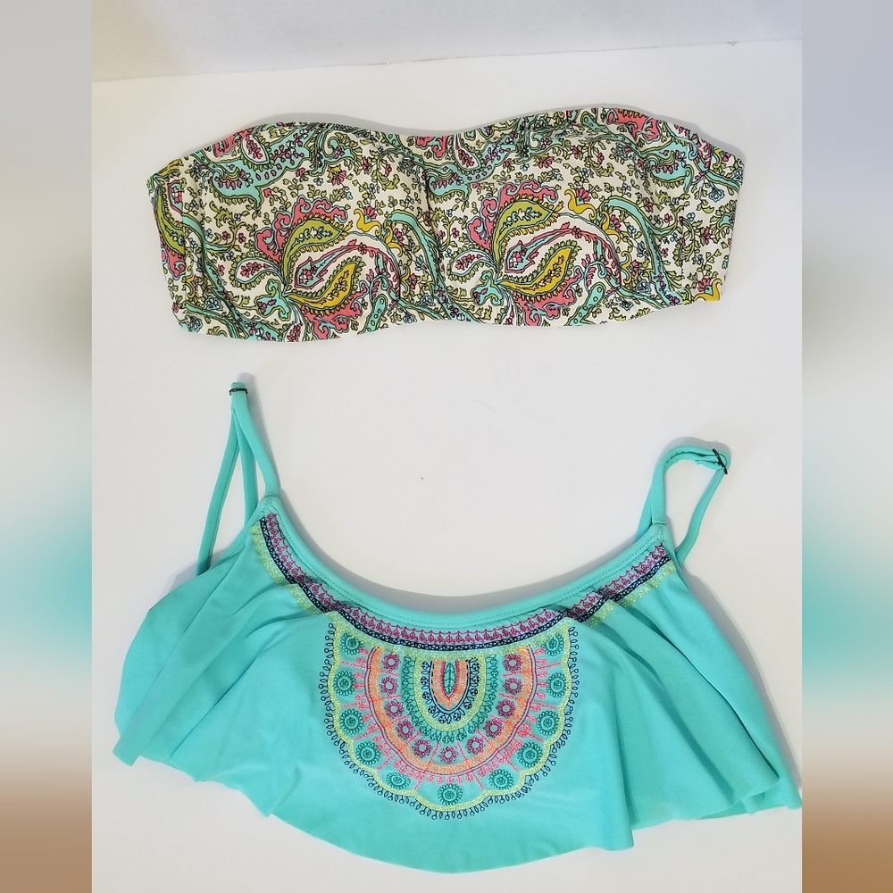 BOHO J. Crew Bikini Top; Hobie Bikini top - 2 Bikini tops